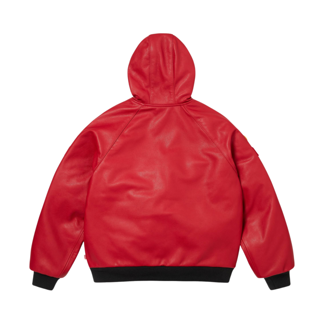 슈프림 x 밴슨 레더 후드 워크 자켓 레드 - 24FW(Supreme x Vanson Leathers Hooded Work Jacket Red - 24FW) - 3