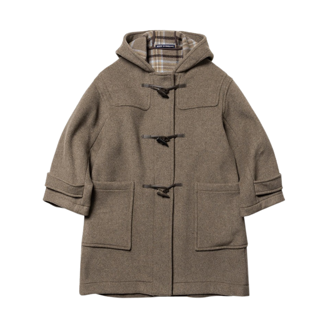 런던 트레디션 멜리나 우먼 더플 코트 머쉬룸 A08(London Tradition Melina Women Duffle Coat Mushroom A08)