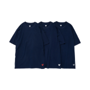Human Made T-Shirt Navy (3 Pack)