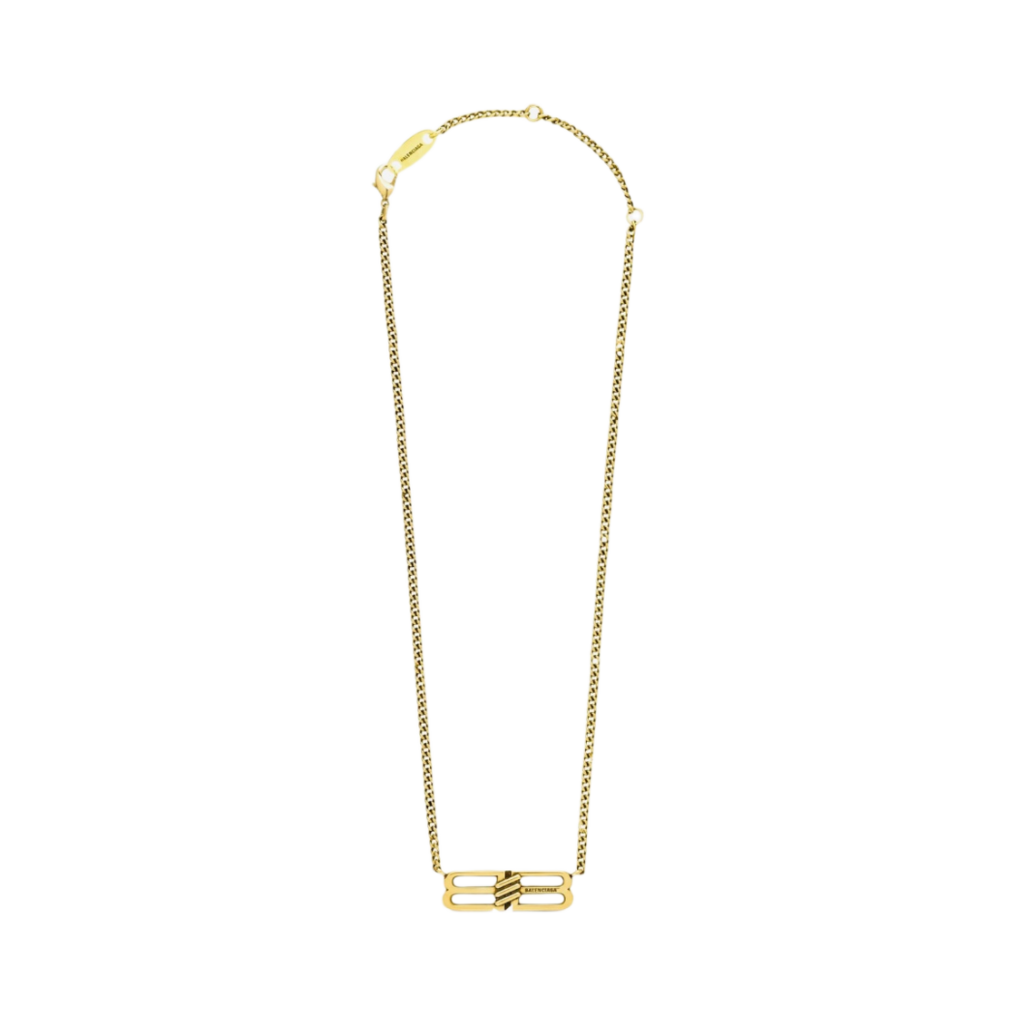 (W) 발렌시아가 BB 아이콘 네클리스 골드((W) Balenciaga BB Icon Necklace Gold) - 1