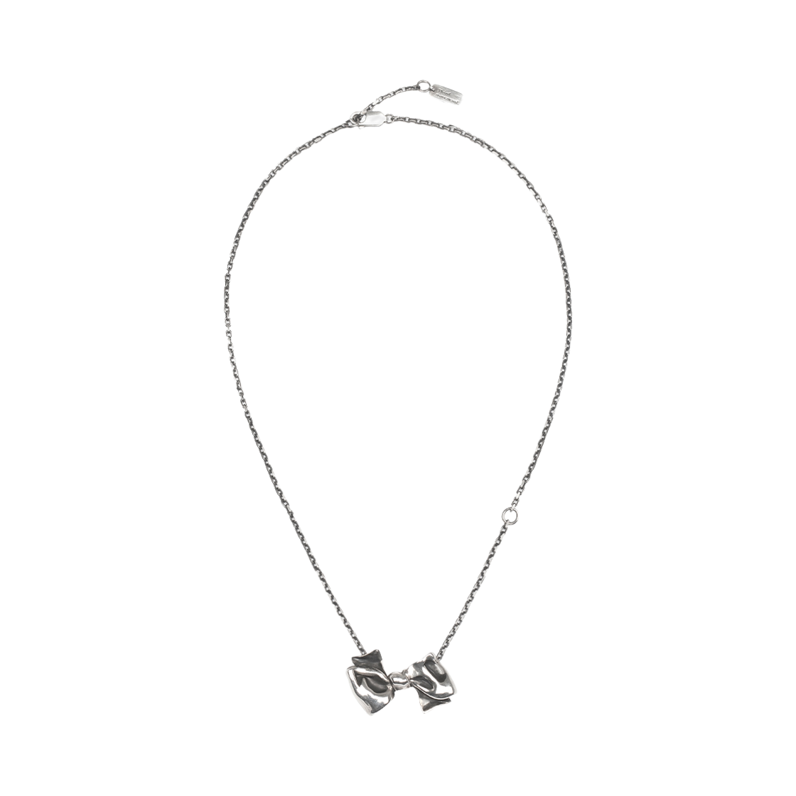 써드무브먼트 플리츠 리본 네크리스(Third movement Pleated Ribbon Necklace) - 1