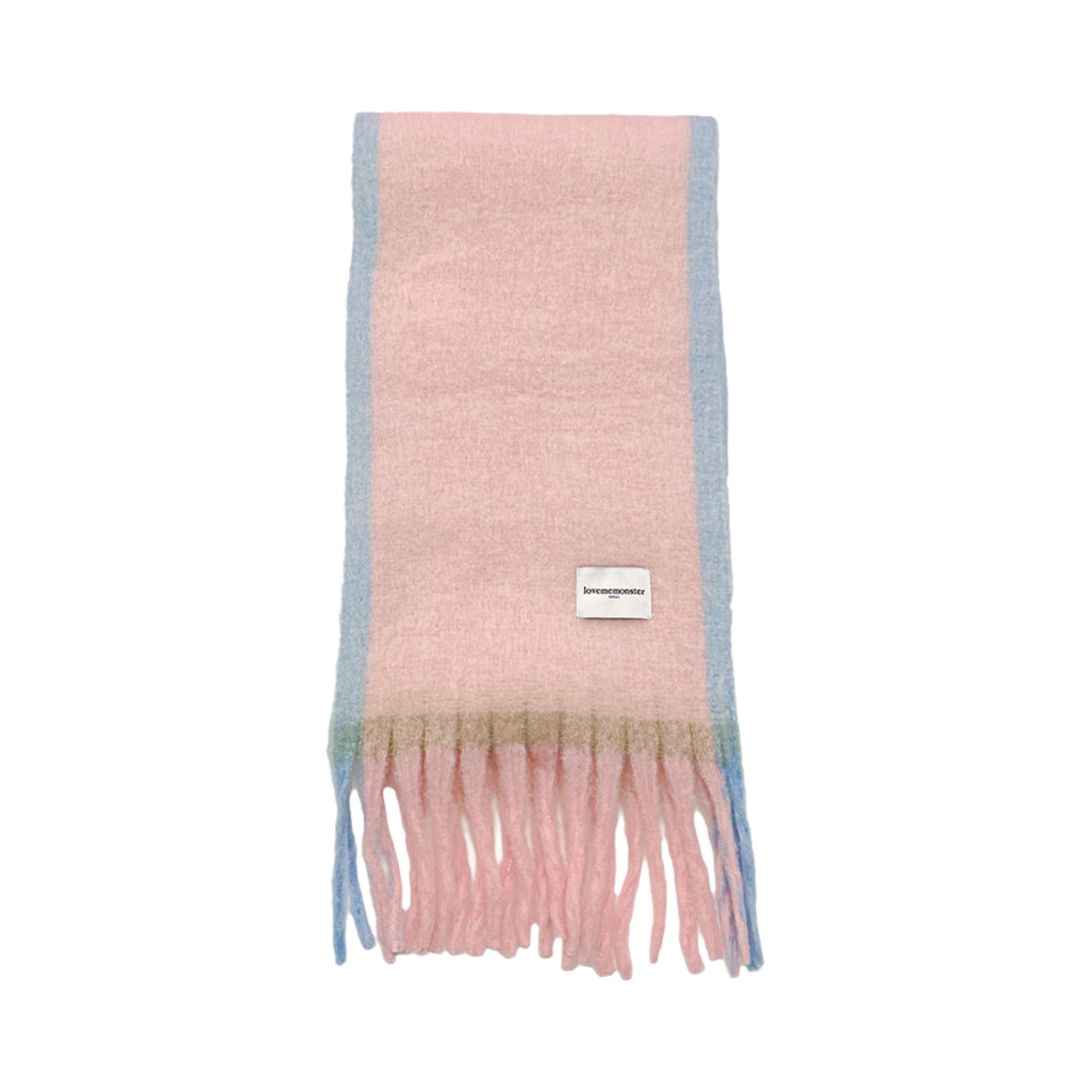 러브미몬스터 캔디 크러쉬 머플러 베이비 핑크(lovememonster Candy Crush Muffler BP)