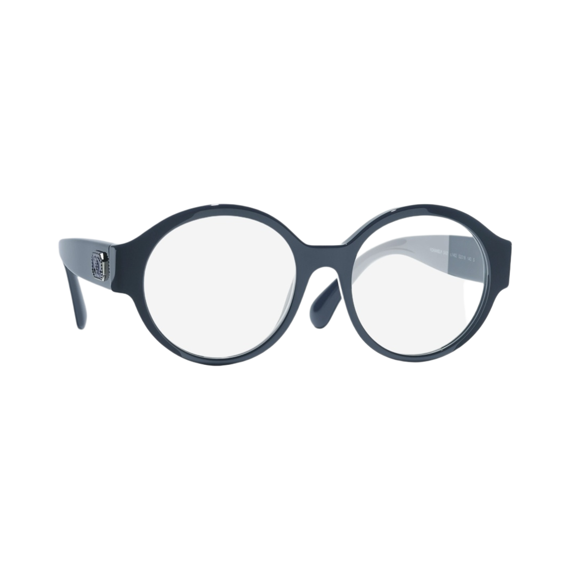 샤넬 프레임 아세테이트 & 다크 블루(Chanel Round Eyeglasses Acetate & Dark Blue) - 2