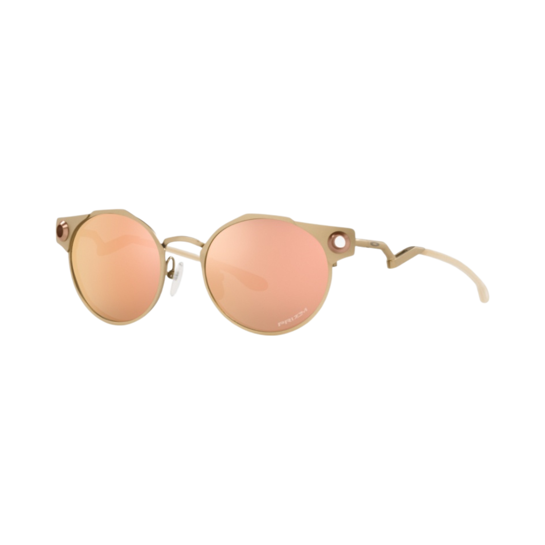 오클리 데드볼트 새틴 라이트 골드 프레임 프리즘 로즈 골드 렌즈 스탠다드 핏(Oakley Deadbolt Satin Light Gold Frame Prizm Rose Gold Lenses Standard Fit) - 1