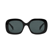 (W) Celine Triomphe 10 Sunglasses in Acetate Black