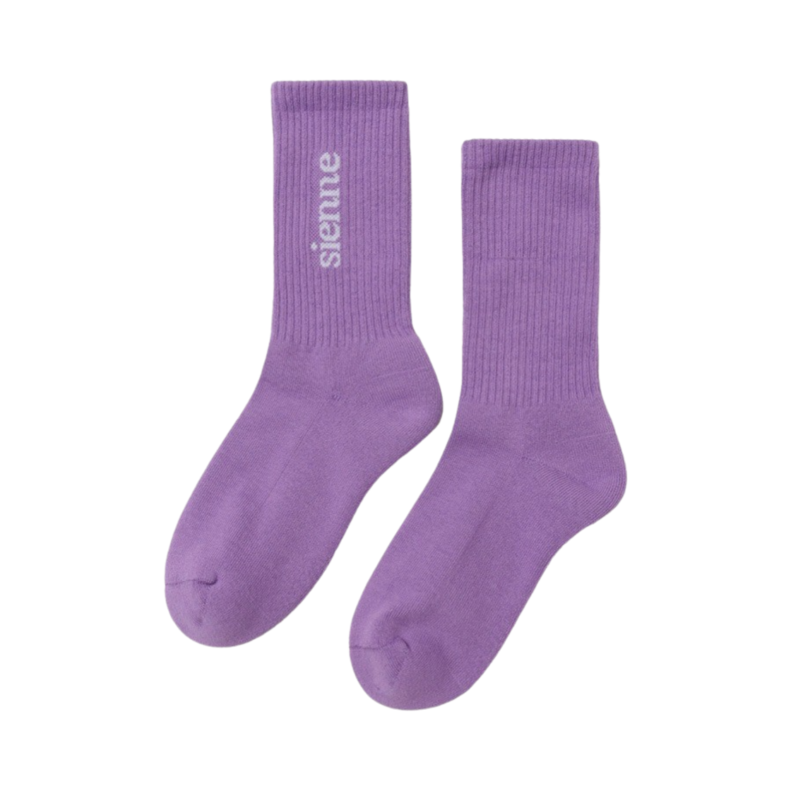 S4UAC10F7 Sienne Craft Crew Socks Purple - 대표 이미지 #1