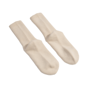 LI2 Warm Daily Crew Socks Beige