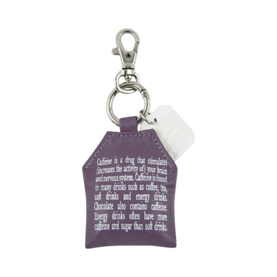 FITBS01159 Fillintheblank Teatime Keyring Purple