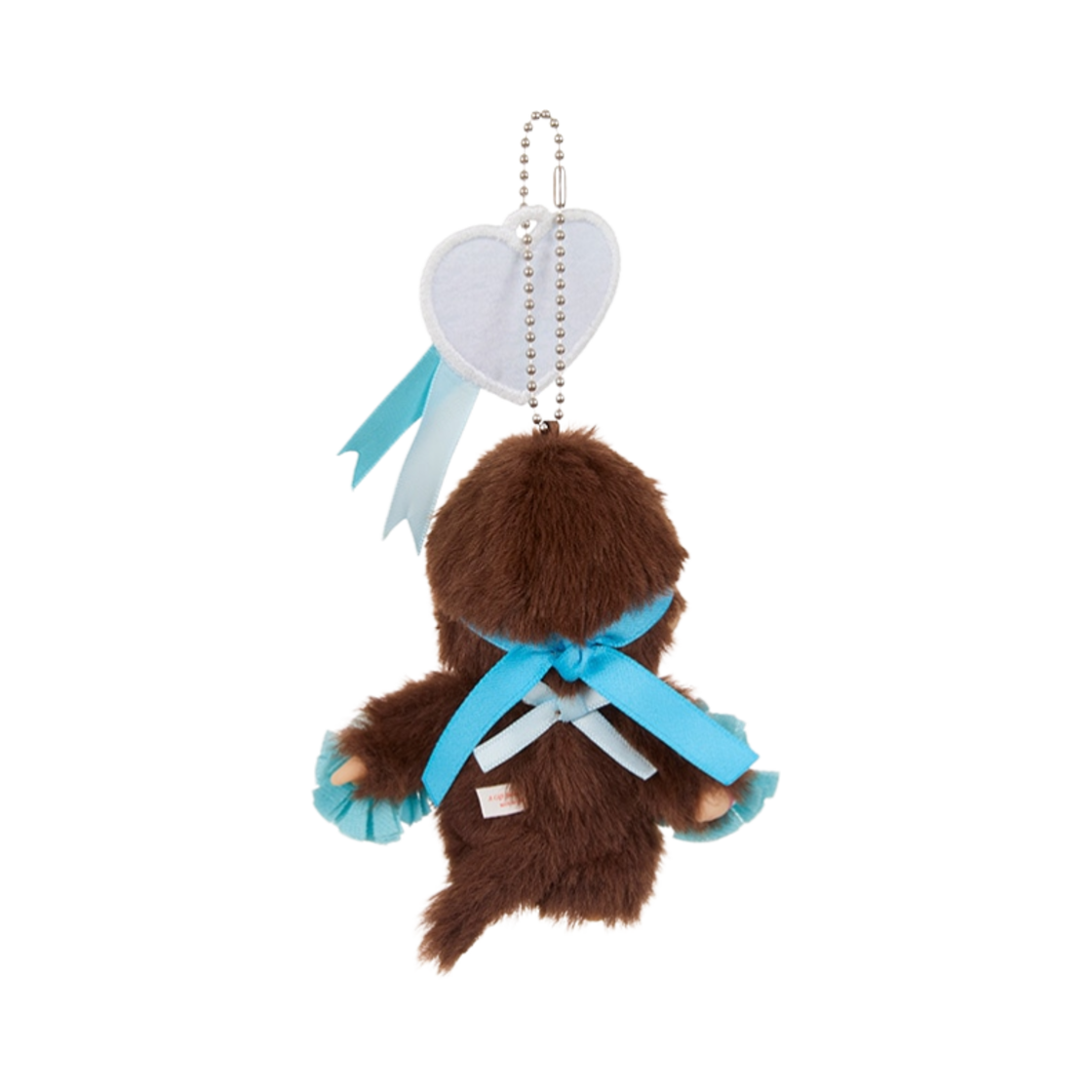 몬치치 해피 컬러 베비치치 보이 키 체인 블루(Monchhichi Happy Color Bebichhichi Boy Key Chain Blue) - 2
