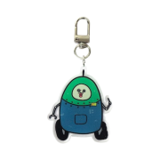 Bbangbbang Robot Acrylic Keyring