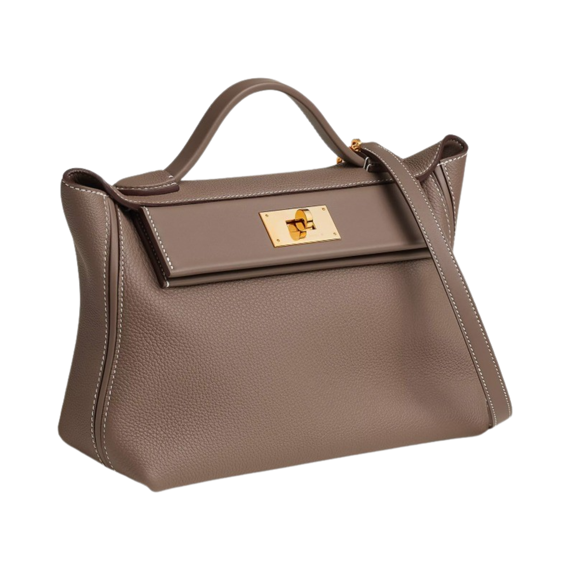 에르메스 24/24 29 백 토고 스위프트 & 골드 하드웨어 에뚜쁘(Hermes 24/24 29 Bag Togo Swift & Gold Etoupe) - 2