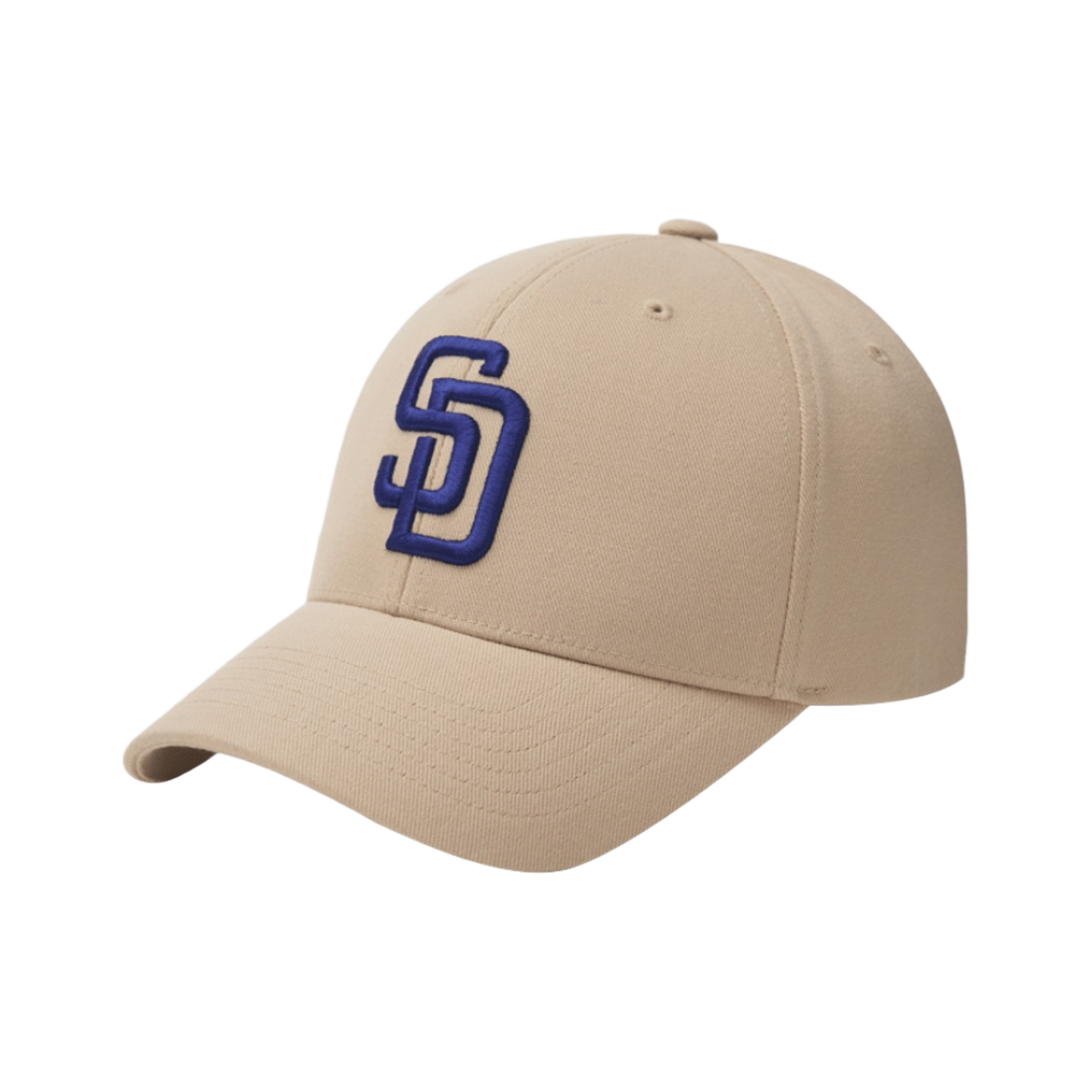 3ACP0802N-13BGM MLB New Fit Structure Ball Cap Sandiago Padres Melange Beige