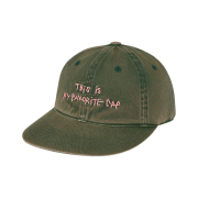 Hommless Lettering Cap Green
