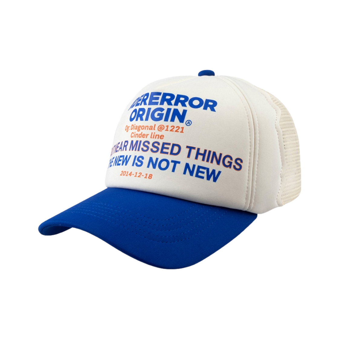 BL1SSCA01BL Ader Error Og; Diagonal @1221 Cap Blue