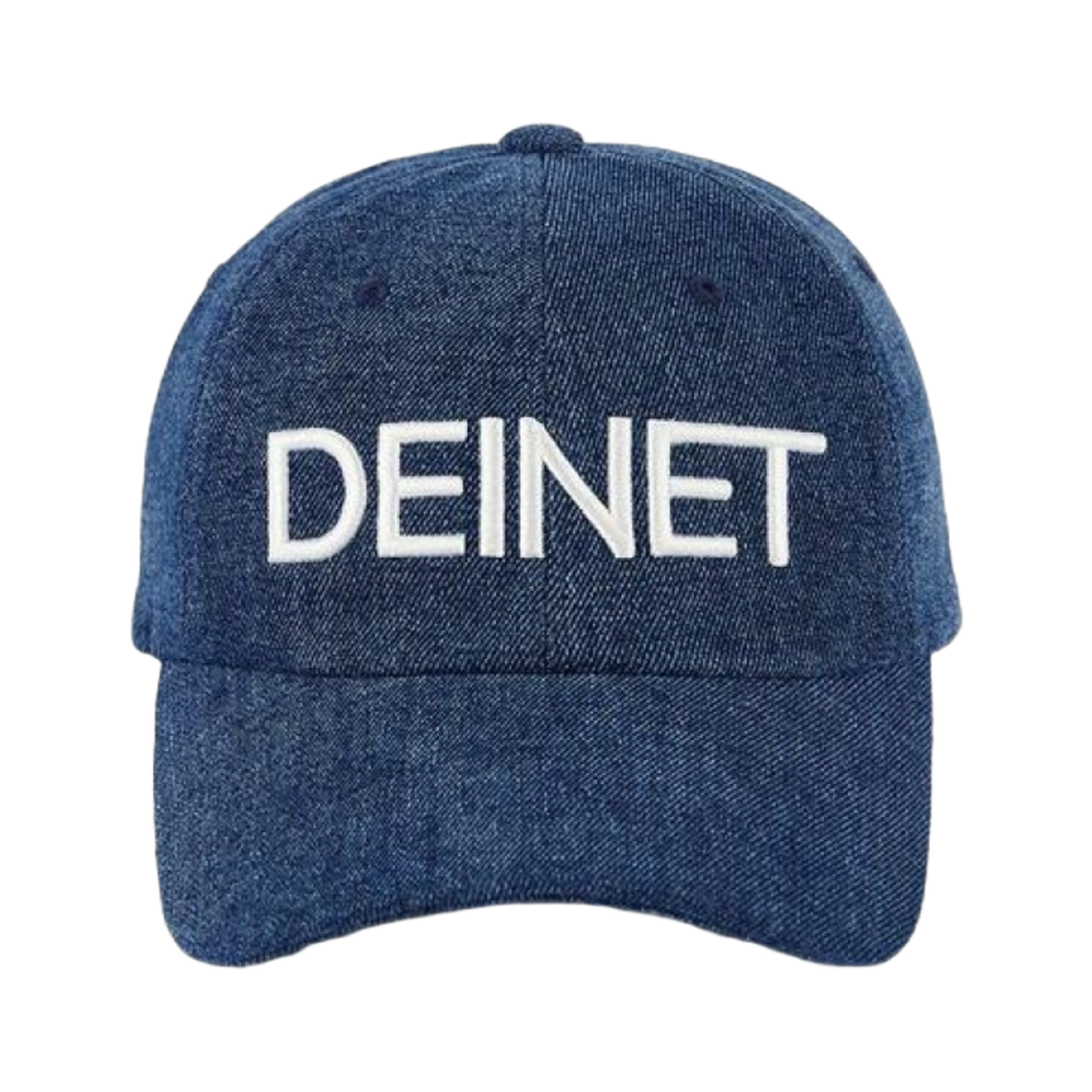 - Deinet Logo Denim Cap in Blue