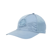 Stone Island 99576 Nylon Metal 6-Panel Cap Powder Blue - 22FW