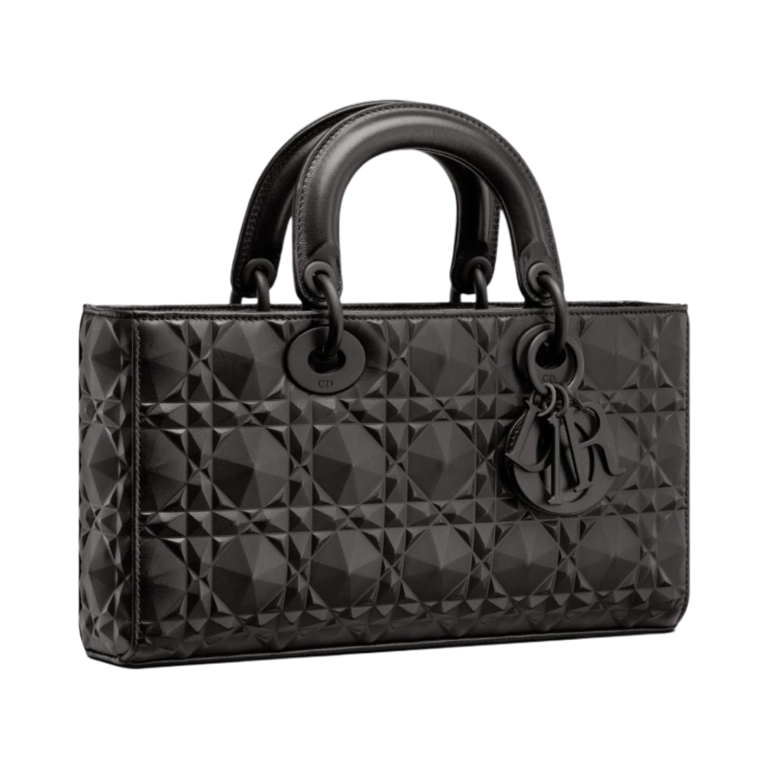 디올 미디움 레이디 디조이백 까나쥬 카프스킨 다이아몬드 모티프 블랙(Dior Medium Lady D-Joy Bag Cannage Calfskin with Diamond Motif Black) - 2