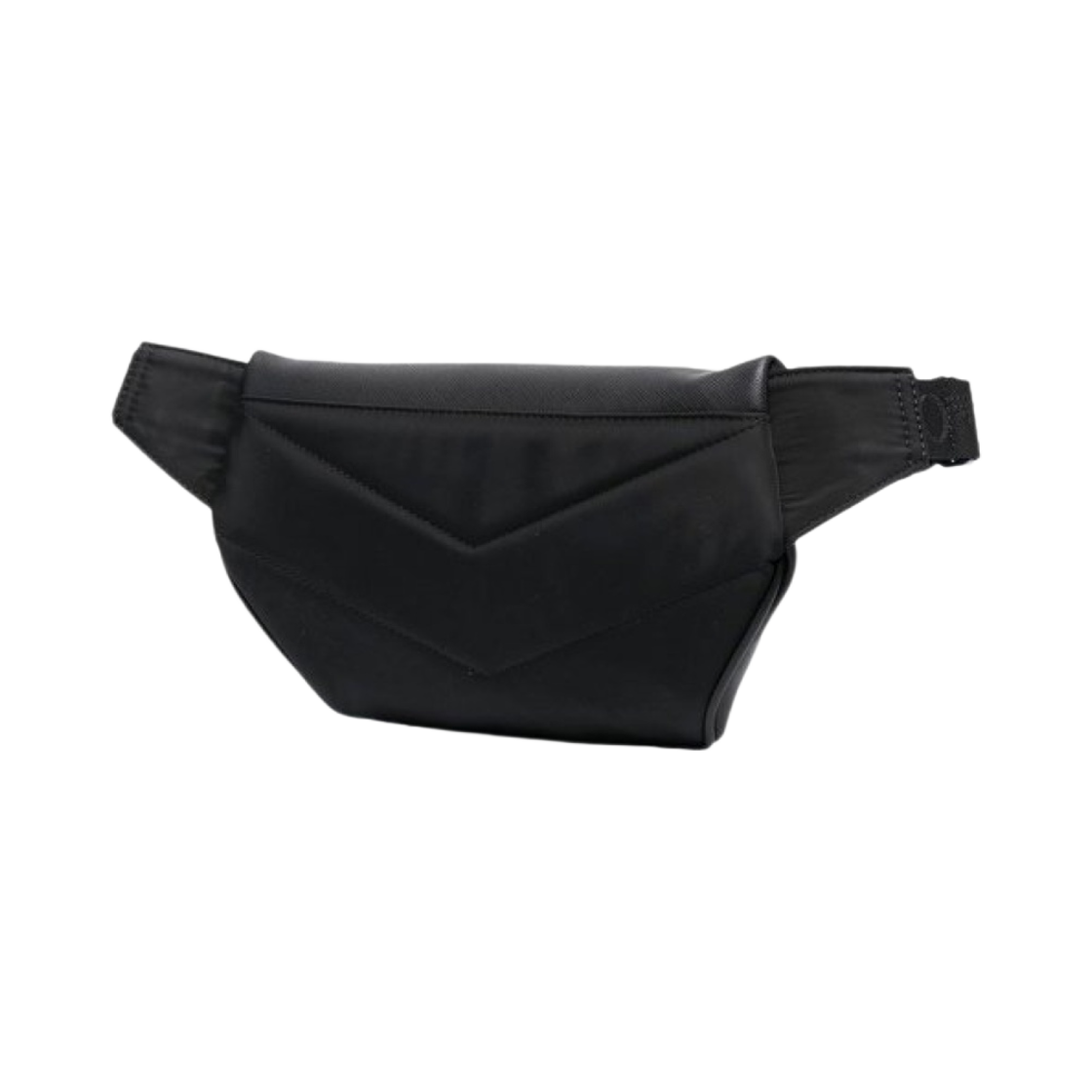 엠포리오 아르마니 레더 로고 플라크 백 블랙(Emporio Armani Leather Logo Plaque Bag Black) - 2