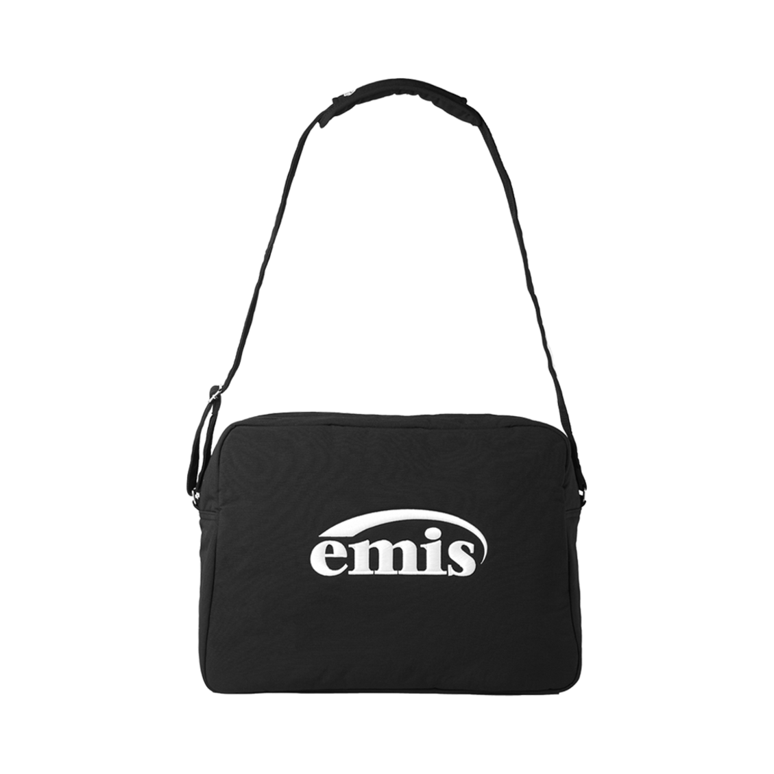 이미스 뉴 로고 패디드 크로스백 블랙(Emis New Logo Padded Crossbody Bag Black) - 1