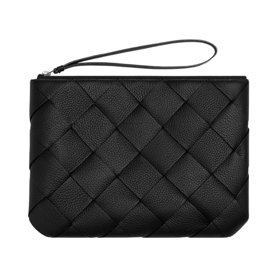 보테가 베네타 라지 디아고 파우치 블랙(Bottega Veneta Large Diago Pouch Black)
