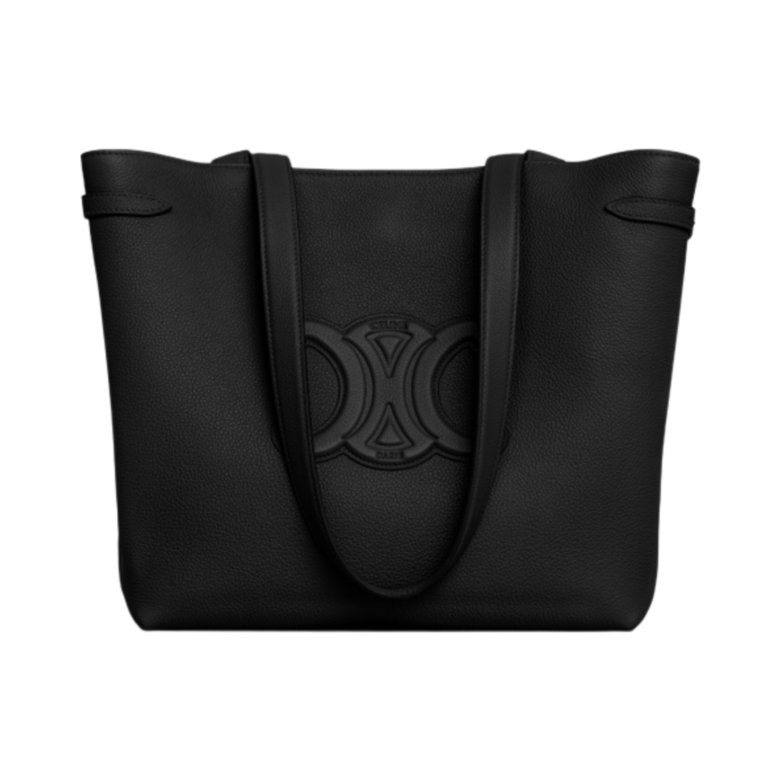 셀린느 스몰 카바스 아나이스 퀴르 트리옹프 그레인드 카프스킨 블랙(Celine Small Cabas Anais Cuir Triomphe in Grained Calfskin Black) - 2