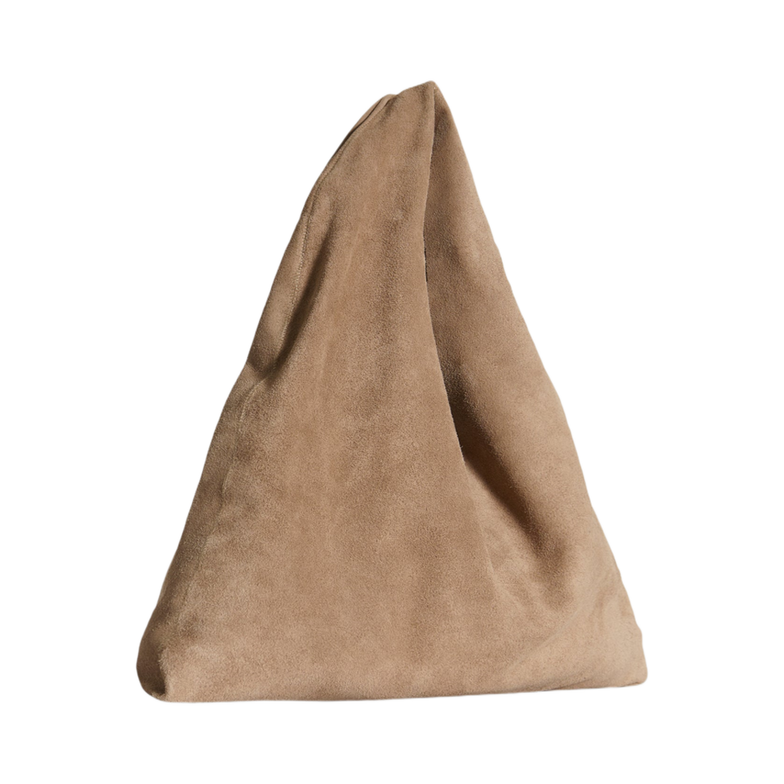 더 로우 스몰 빈들백 스웨이드 베이지 멜란지(The Row Small Bindle Bag in Suede Beige Melange) - 2