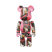 Bearbrick Andy Warhol x Jean-Michel Basquia 200%
