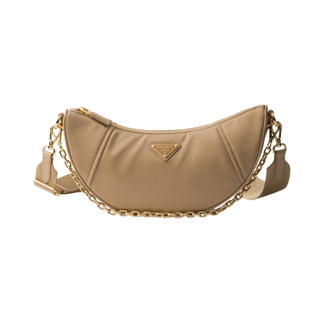 프라다 리나일론 숄더백 카멜 브라운(Prada Re-Nylon Shoulder Bag Camel Brown) - 1