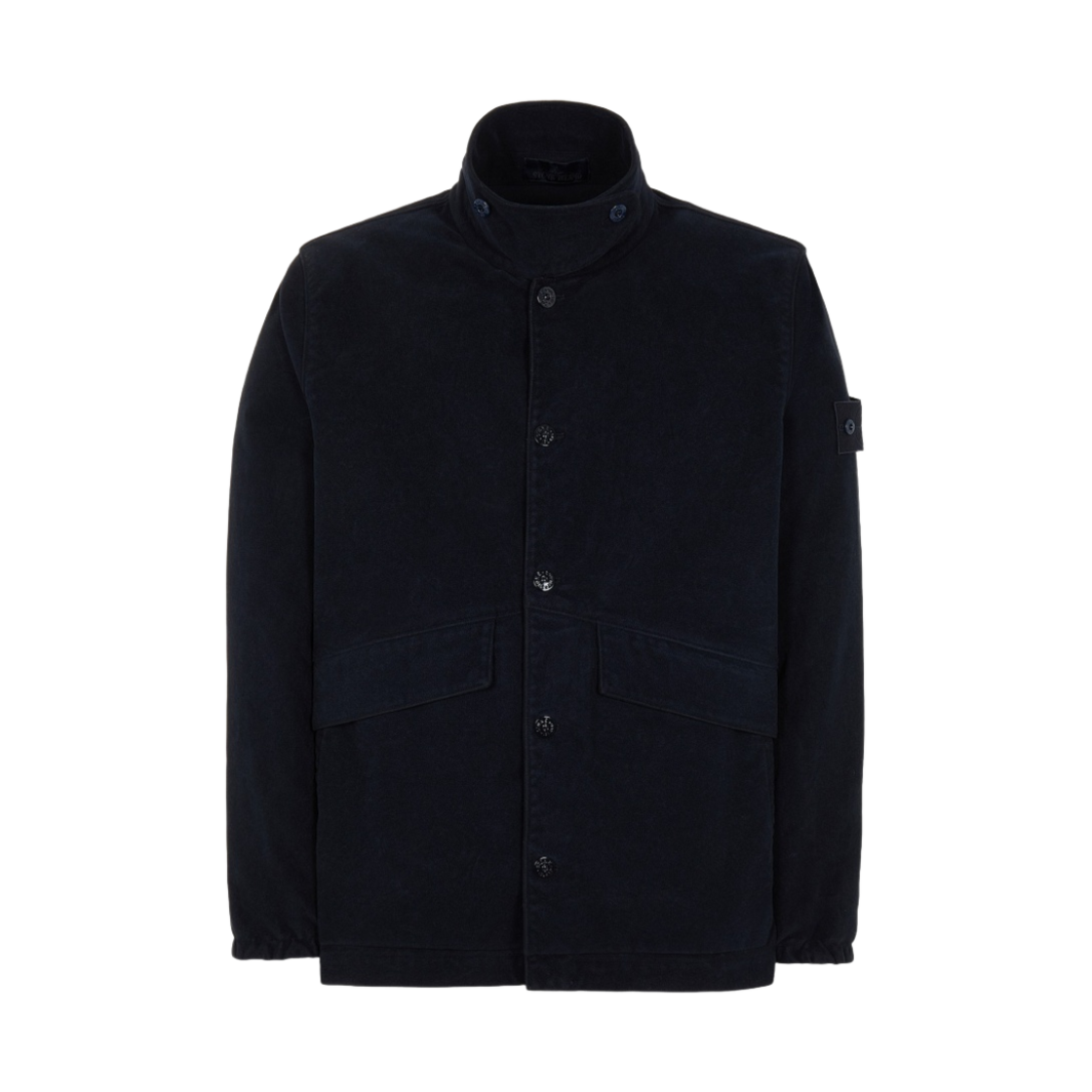7515A02F3-V0020 Stone Island A02F3 Cotton Moleskin-TC Ghost Piece Jacket Navy Blue - 21FW