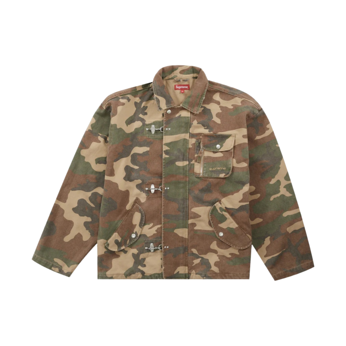 슈프림 캔버스 클립 자켓 탄 카모 - 23SS(Supreme Canvas Clip Jacket Tan Camo - 23SS) - 2