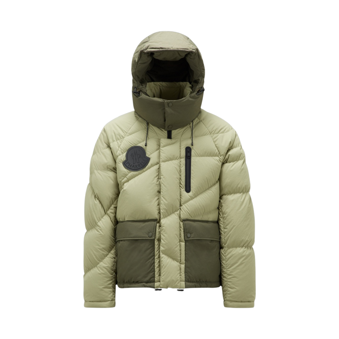 몽클레르 x 퍼렐 윌리엄스 체스트넛 쇼트 다운 자켓 라이트 그린 - 23FW(Moncler x Pharrell Williams Chestnut Short Down Jacket Light Green - 23FW) - 1