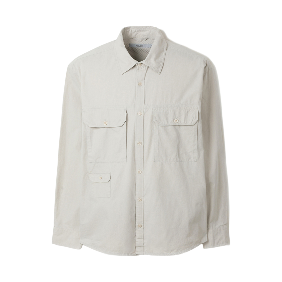 시리즈 포켓 유틸리티 아우터형 셔츠 스톤 그레이
