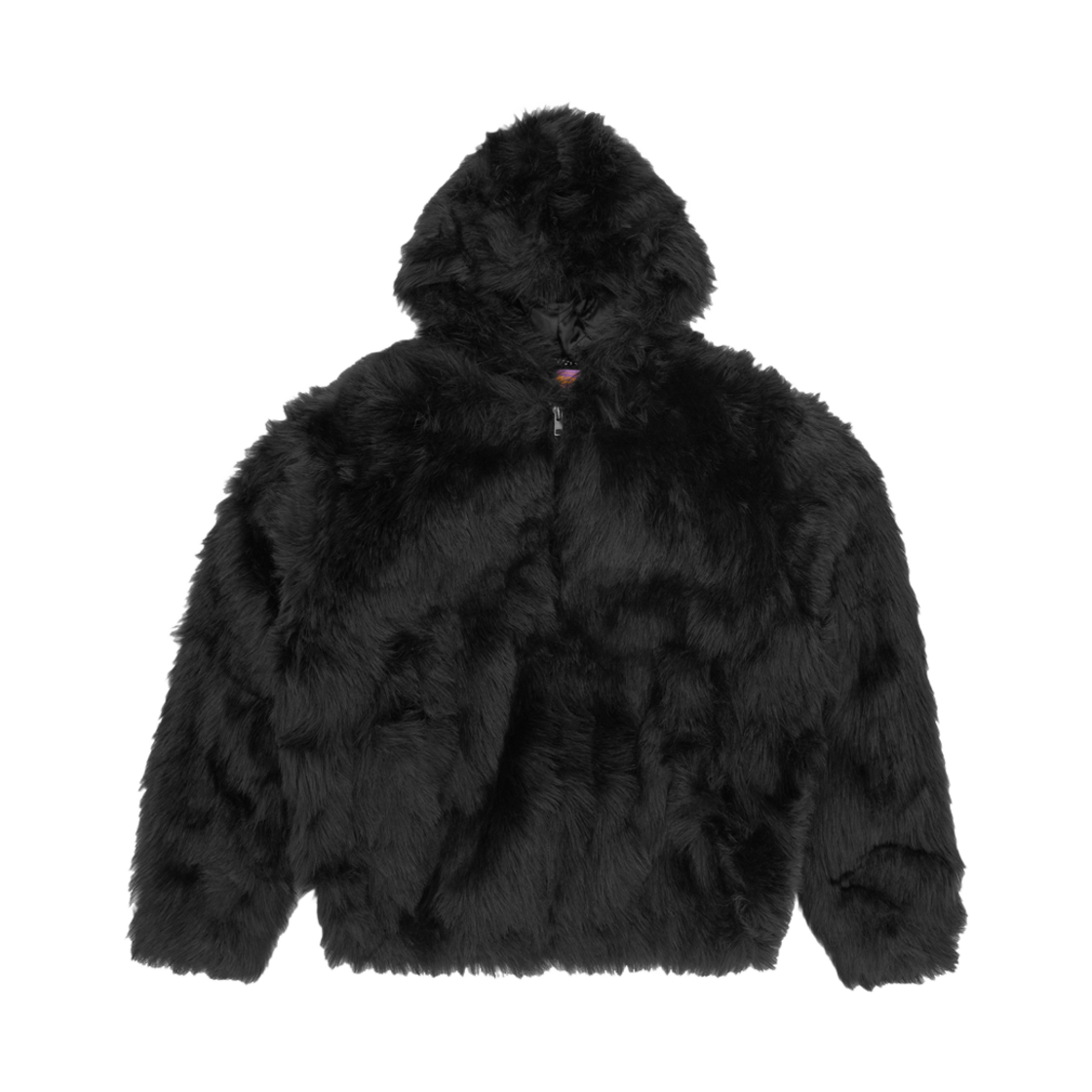 Corteiz Hooded Fur Jacket