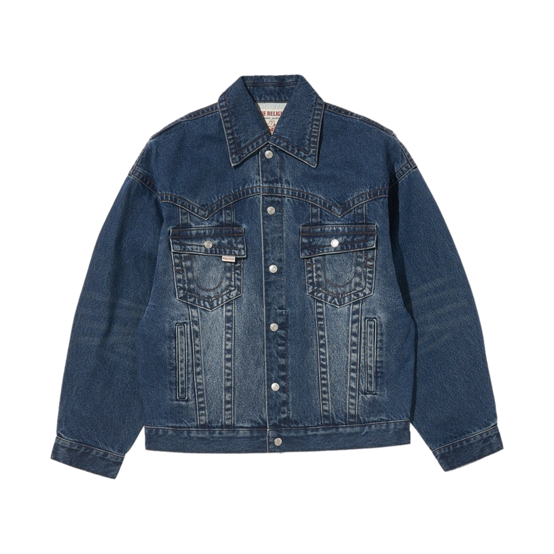 트루릴리젼 데님 필드 트러커 자켓 인디고(True Religion Denim Field Trucker Jacket Indigo)