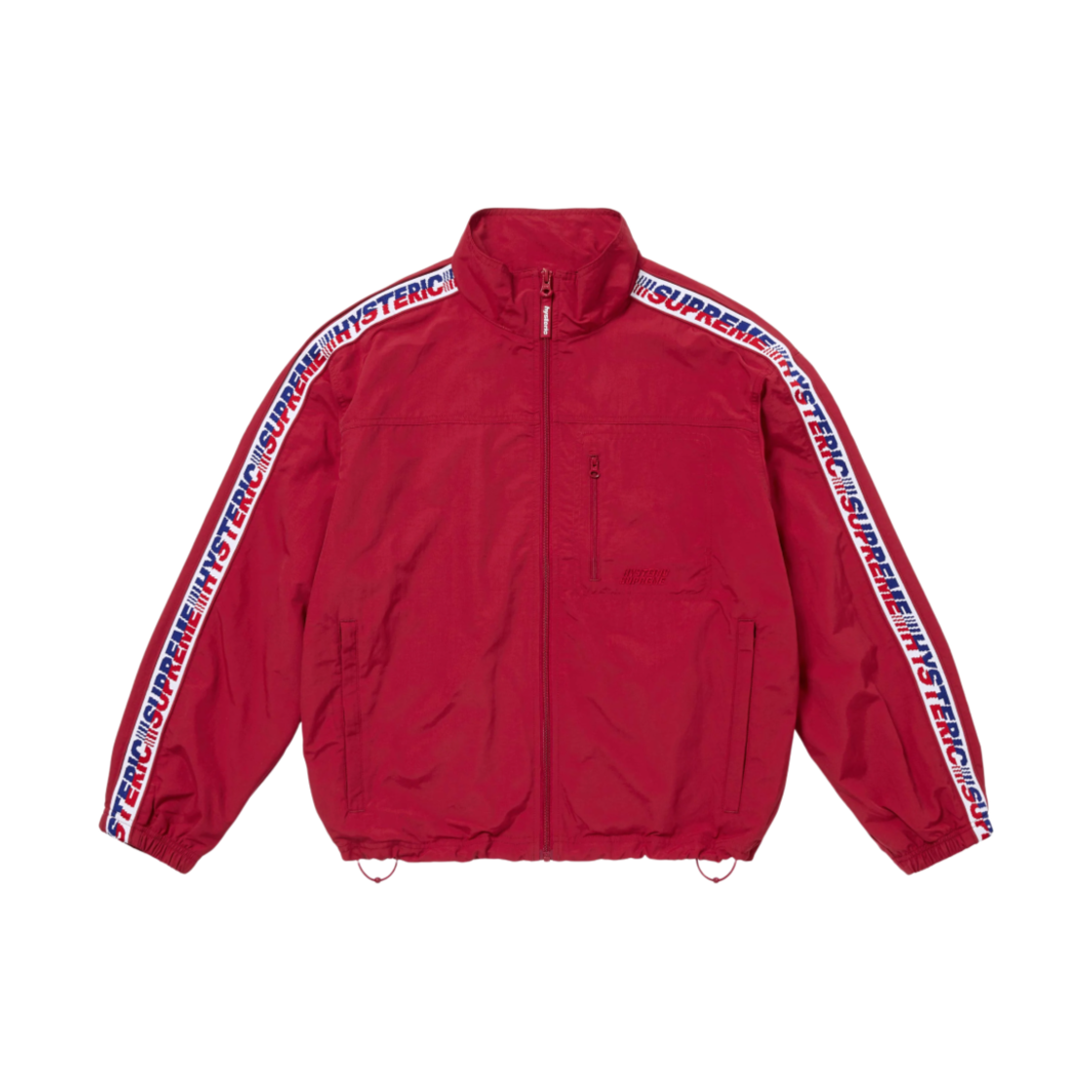 슈프림 x 히스테릭 글래머 트랙 자켓 레드 - 24FW