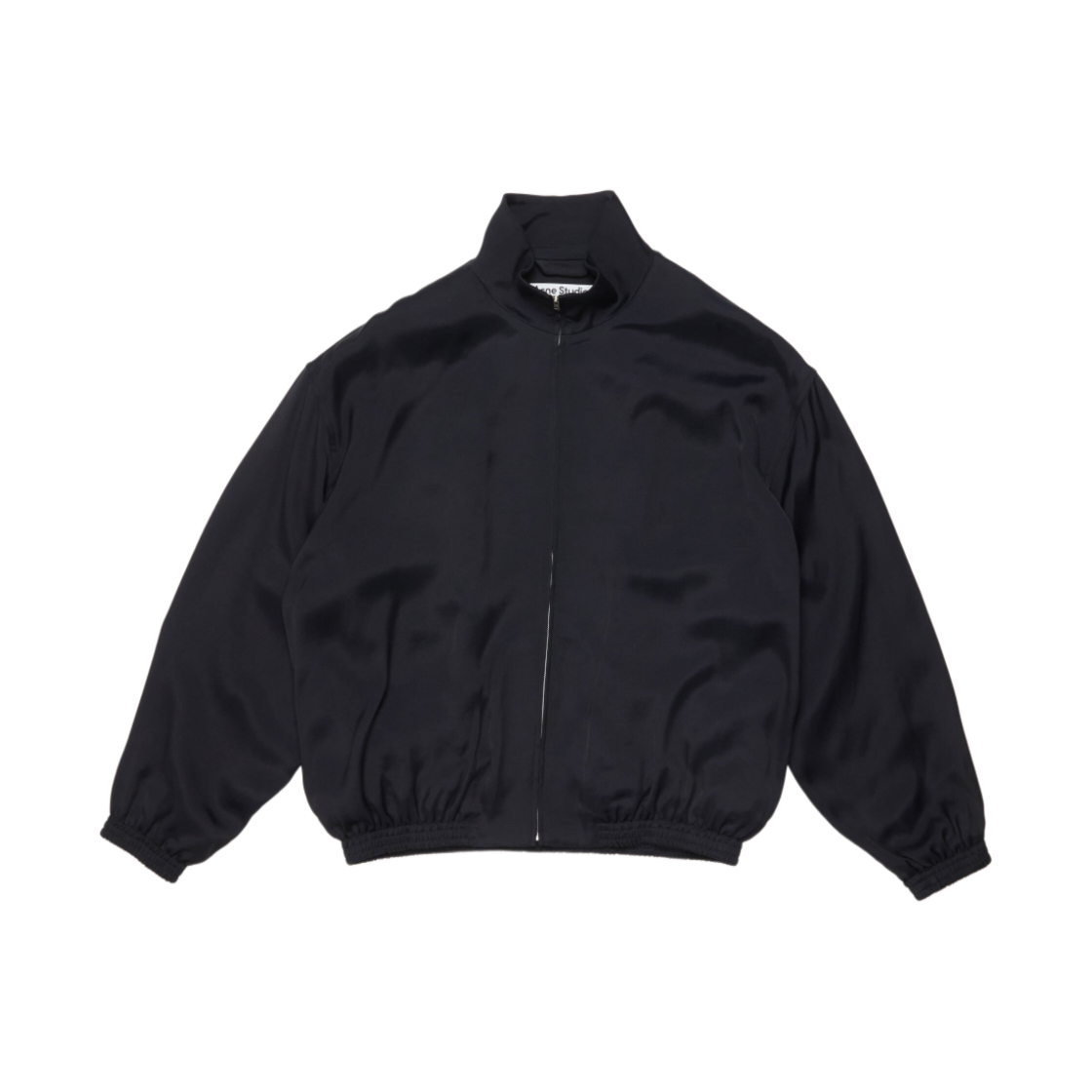 ACNE STUDIOS アクネ トラックジャケット Aライン Acne Studios フルイドトラックスーツジャケットネイビー