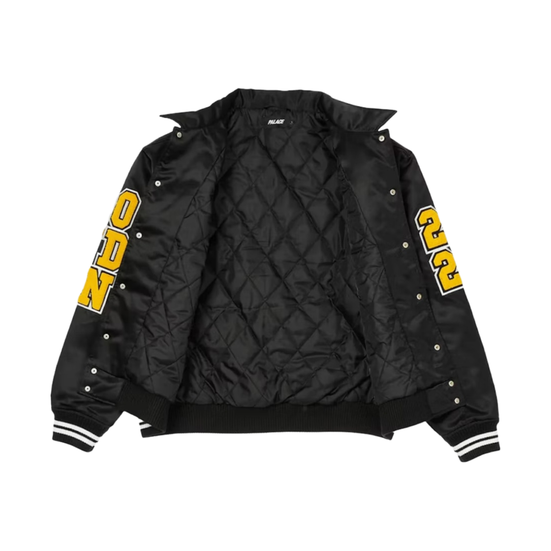 팔라스 사틴 바시티 자켓 블랙 - 22FW(Palace Satin Varsity Jacket Black - 22FW) - 2