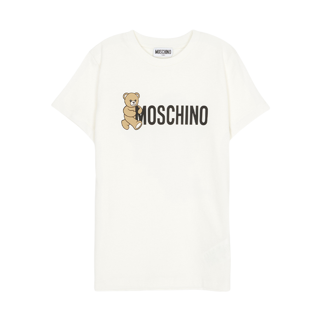 HPM058-LAA34-10063 (Kids) Moschino Short Sleeve T-Shirt White