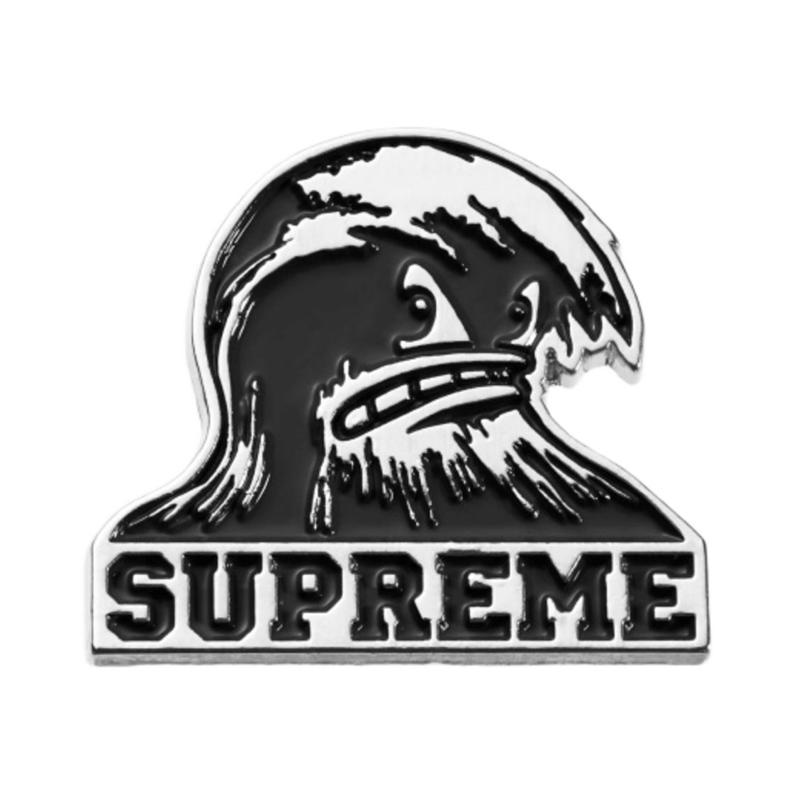 슈프림 웨이브 핀 블랙 - 24SS