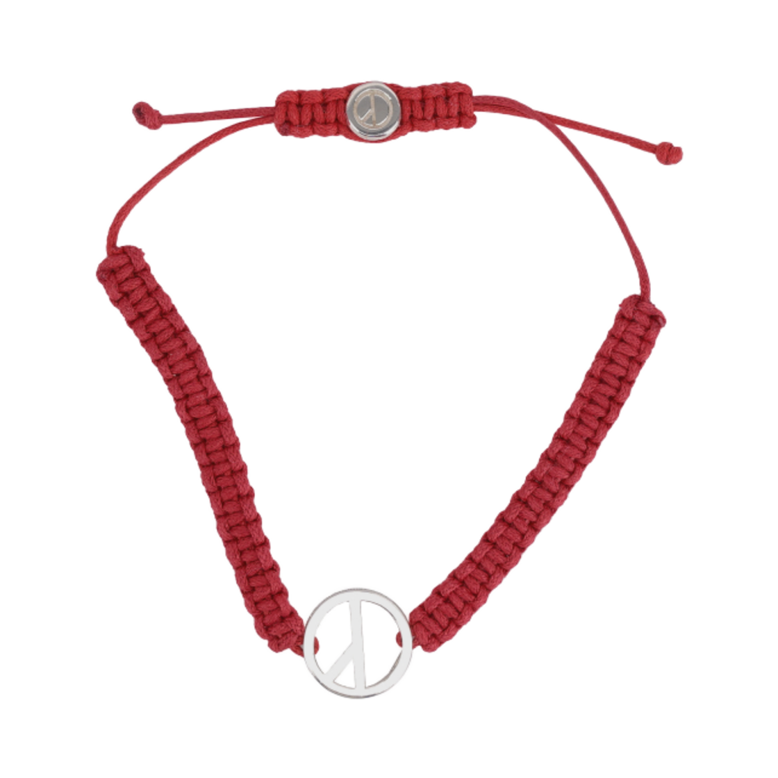 피스마이너스원 네클리스 앤 브레이슬릿 세트 #1 레드(Peaceminusone Necklace And Bracelet Set #1 Red) - 2