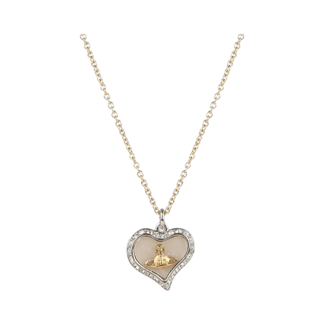비비안 웨스트우드 페트라 네클리스 화이트(Vivienne Westwood Petra Necklace White) - 1