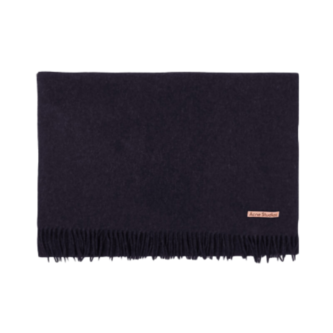 CA0102-975 Acne Studios Canada New Oversized Muffler Black Melange