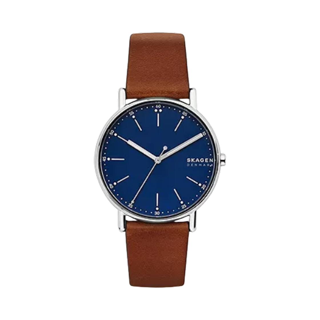 SKW6355 Skagen Signature 40mm Leather Medium Brown