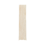 Saint Laurent Pleated Scarf In Silk Satin Crepe Off White