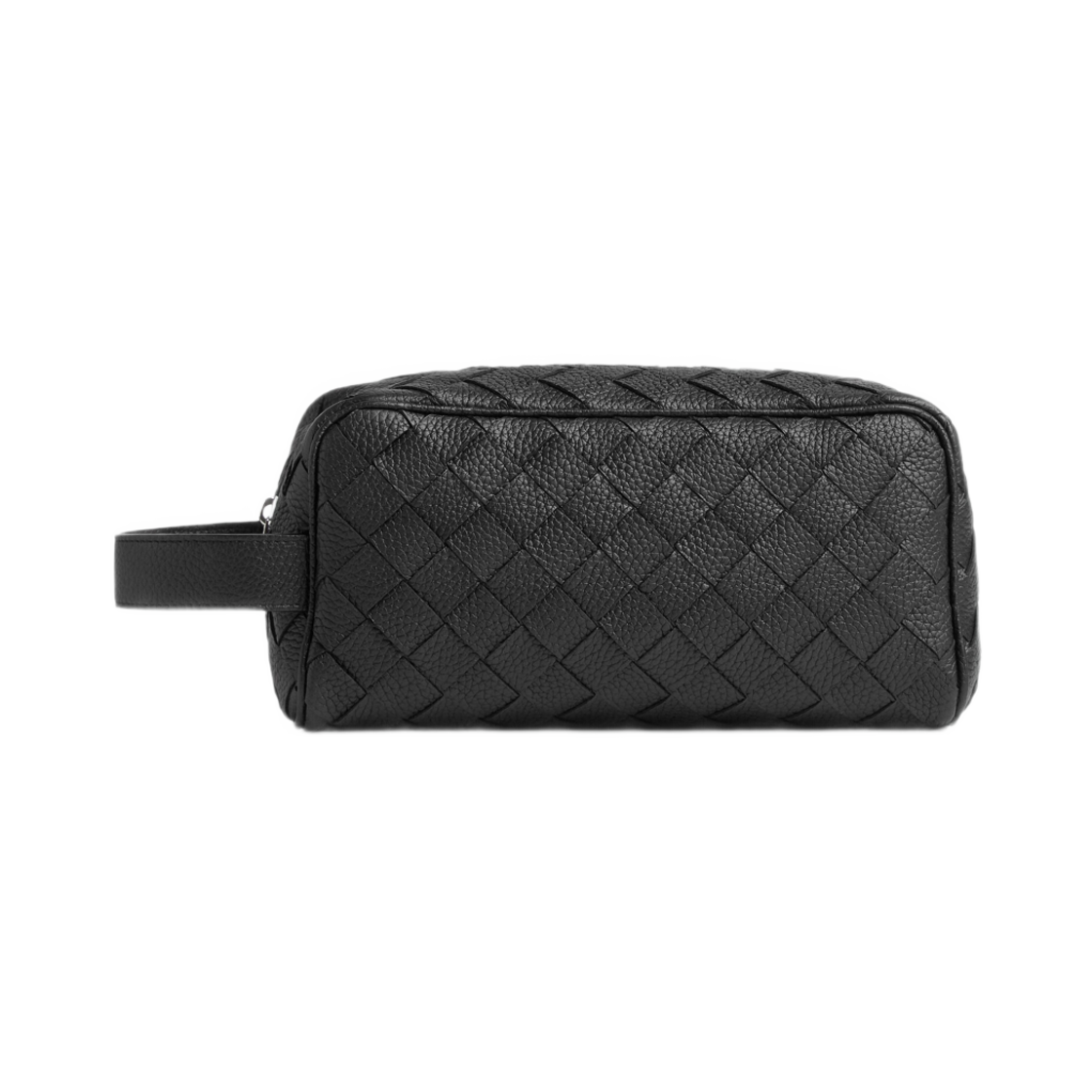729295V5I508803 Bottega Veneta Intrecciato Travel Pouch Black