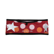 Alex Zono Star Studded Belt Red