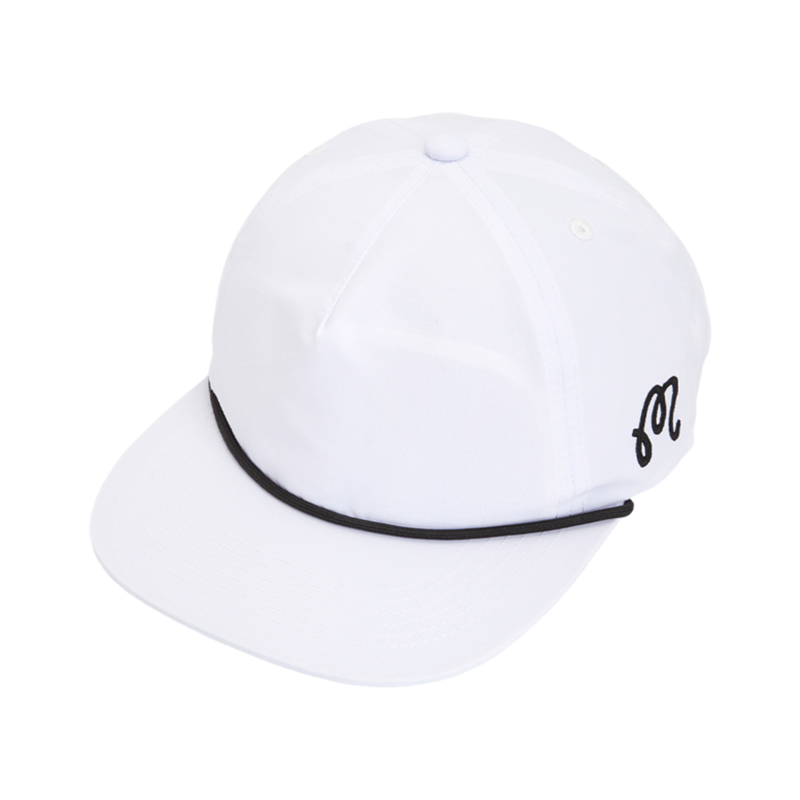 ME0021WHT Malbon Golf Ball Cap White