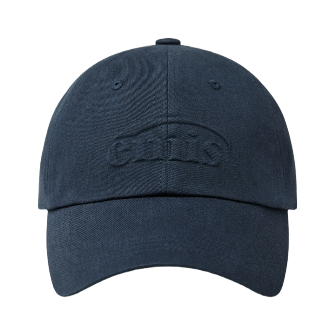 이미스 엠보싱 로고 볼캡 네이비(Emis Embossing Logo Ball Cap Navy)