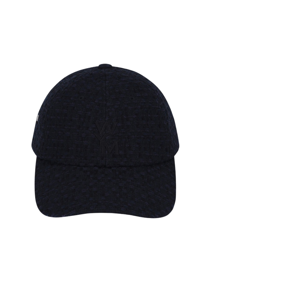 W231AC55958N Wooyoungmi Tweed Ball Cap Navy - 23SS
