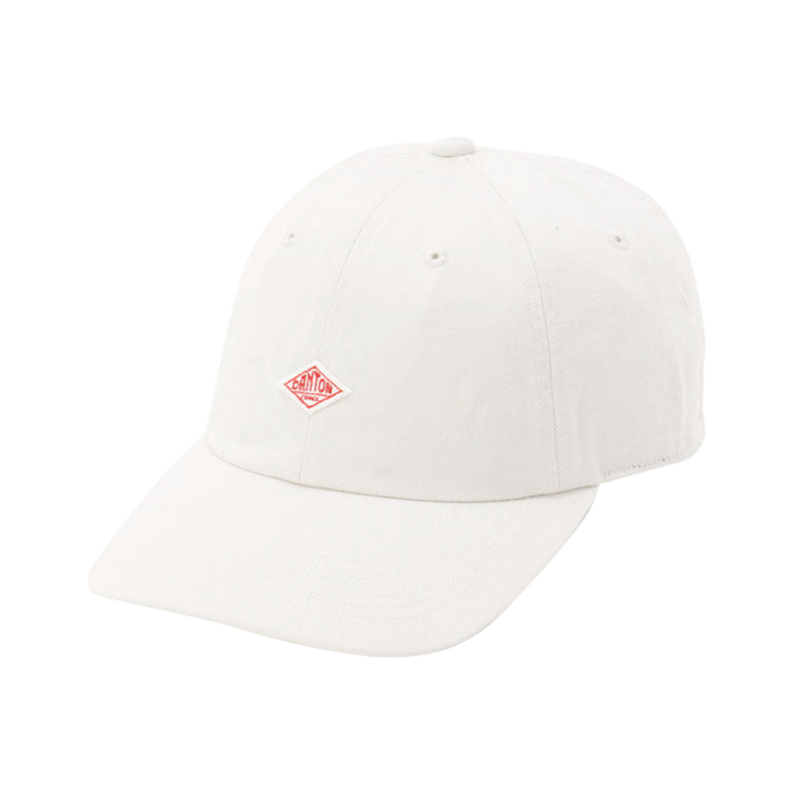 DT-H0227 Danton Chino Cloth 6-Panel Cap Ecru